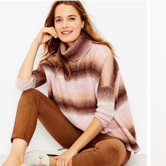LOFT NWT ombre sweater size S - Picture 2 of 7